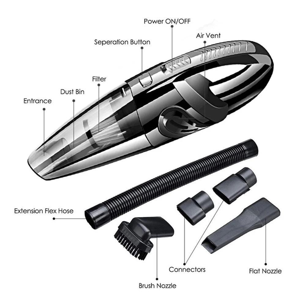 Wireless Handheld Vacuum Cleaner USB