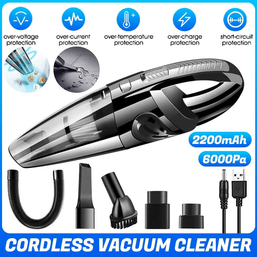Wireless Handheld Vacuum Cleaner USB