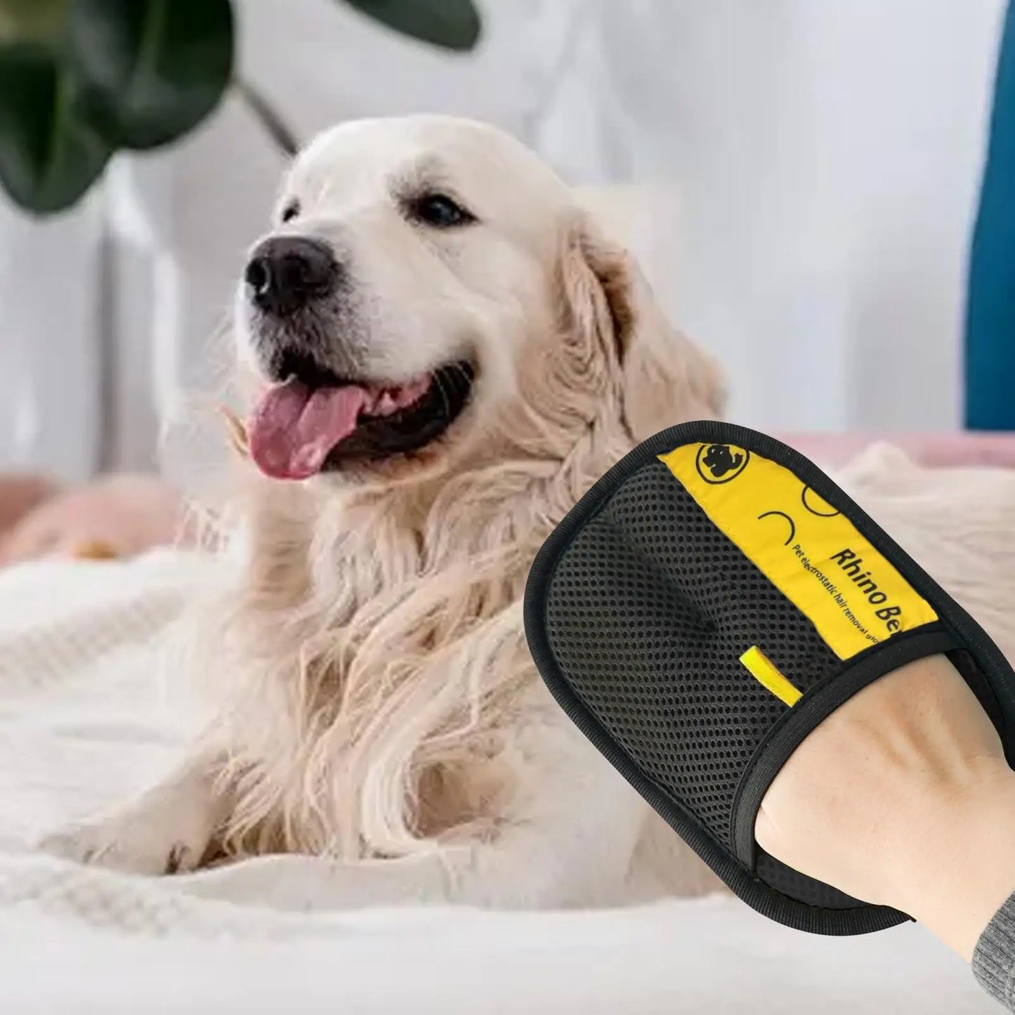 2pcs Cat & Dog Hair Removal Gloves – Upgrade Edition Static Grooming Gloves